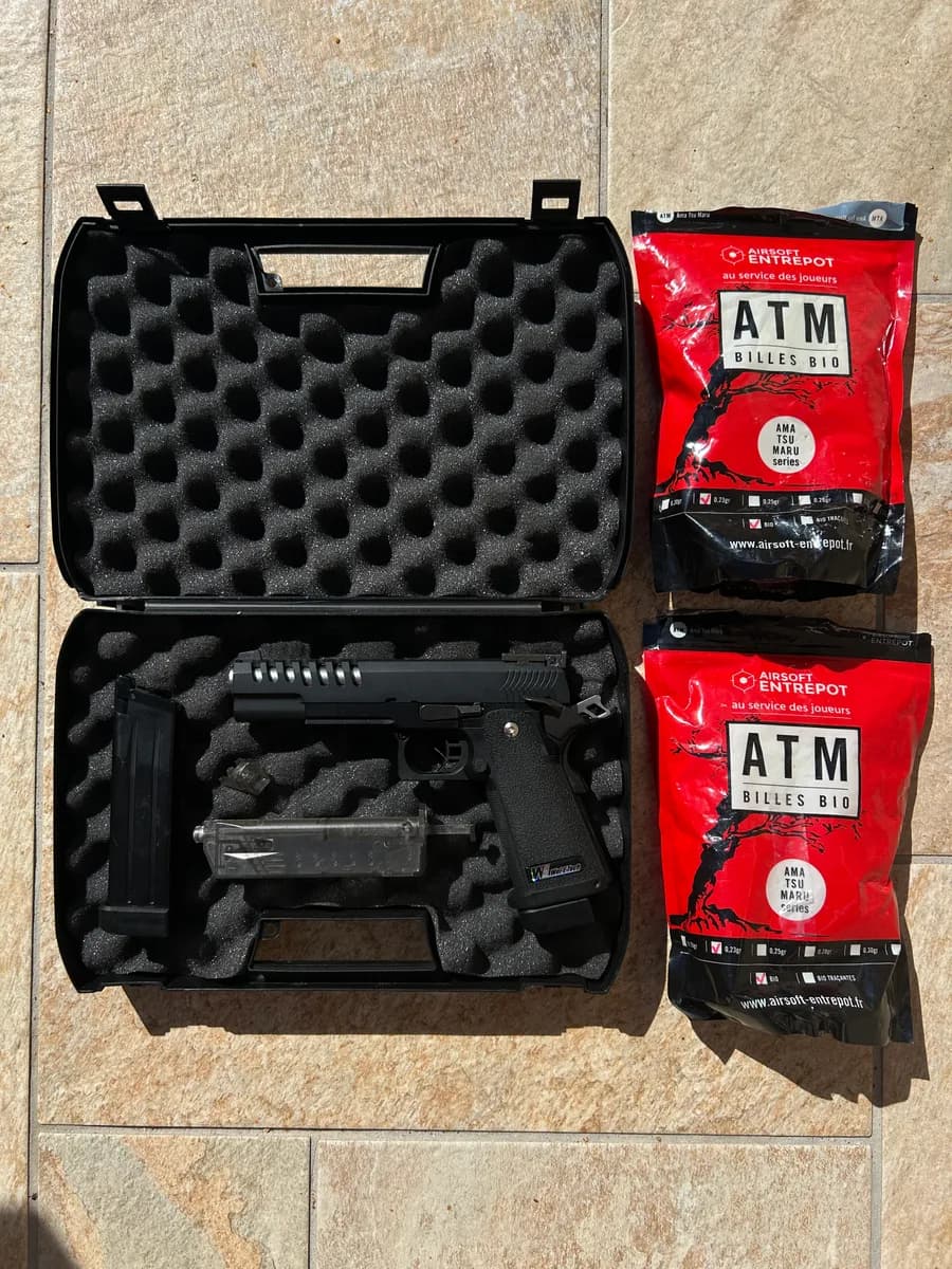 WE-Tech Hi-Capa 5.1 Dragon A / Black Dragon